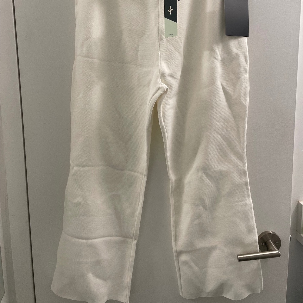 Tuckernuck compression knit cream ashford pant